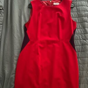 CK original dress like new, no odors or stains, no damage.Beautiful colors